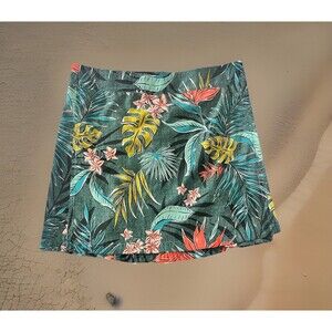 NWT RipSkirt Hawaii Wrap Skirt Sz S Vintage Bali Jungle Green Tropical CoverUp